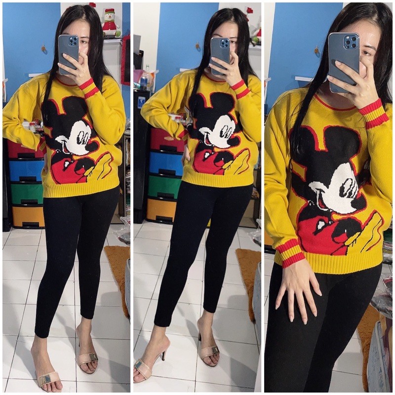 Áo Sweater Disney X GUCCI