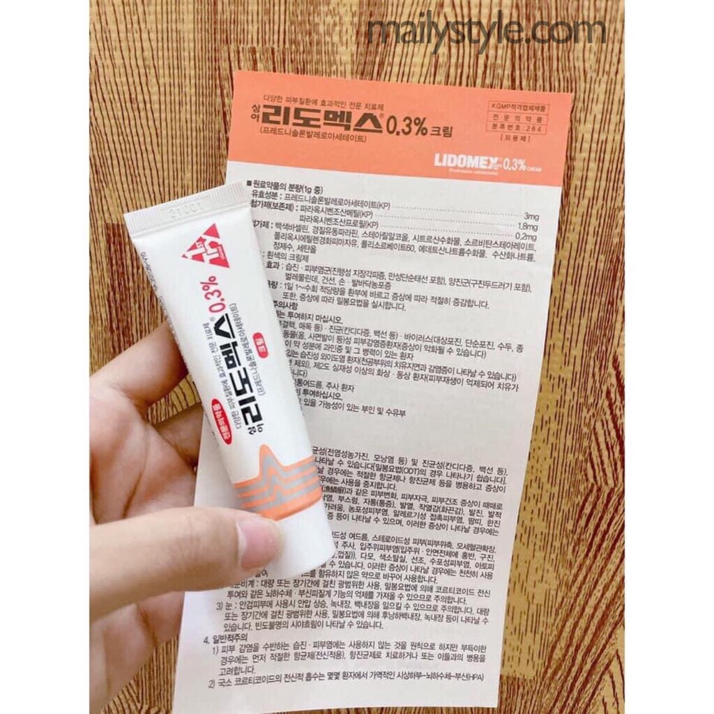 E87_Kem Đa Năng Bôi Ngoài Da Lidomex