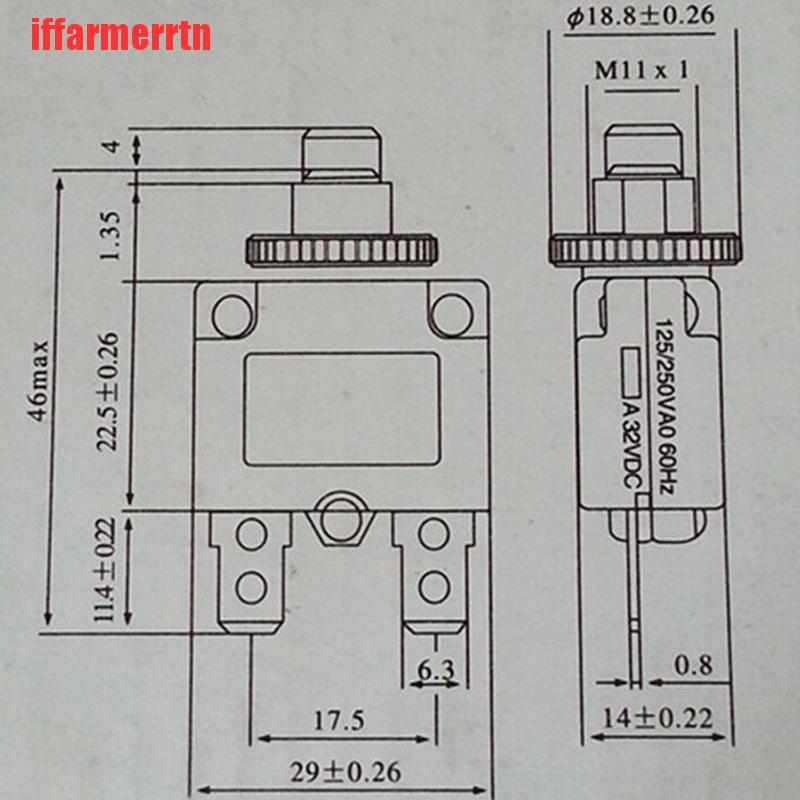 Cầu Dao Cầu Chì 3a 4a 5a 6a 8a 10a 15a 20a 30a