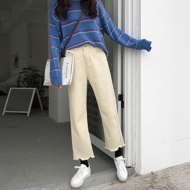 Quần ulzzang rách sẵn size M L | BigBuy360 - bigbuy360.vn