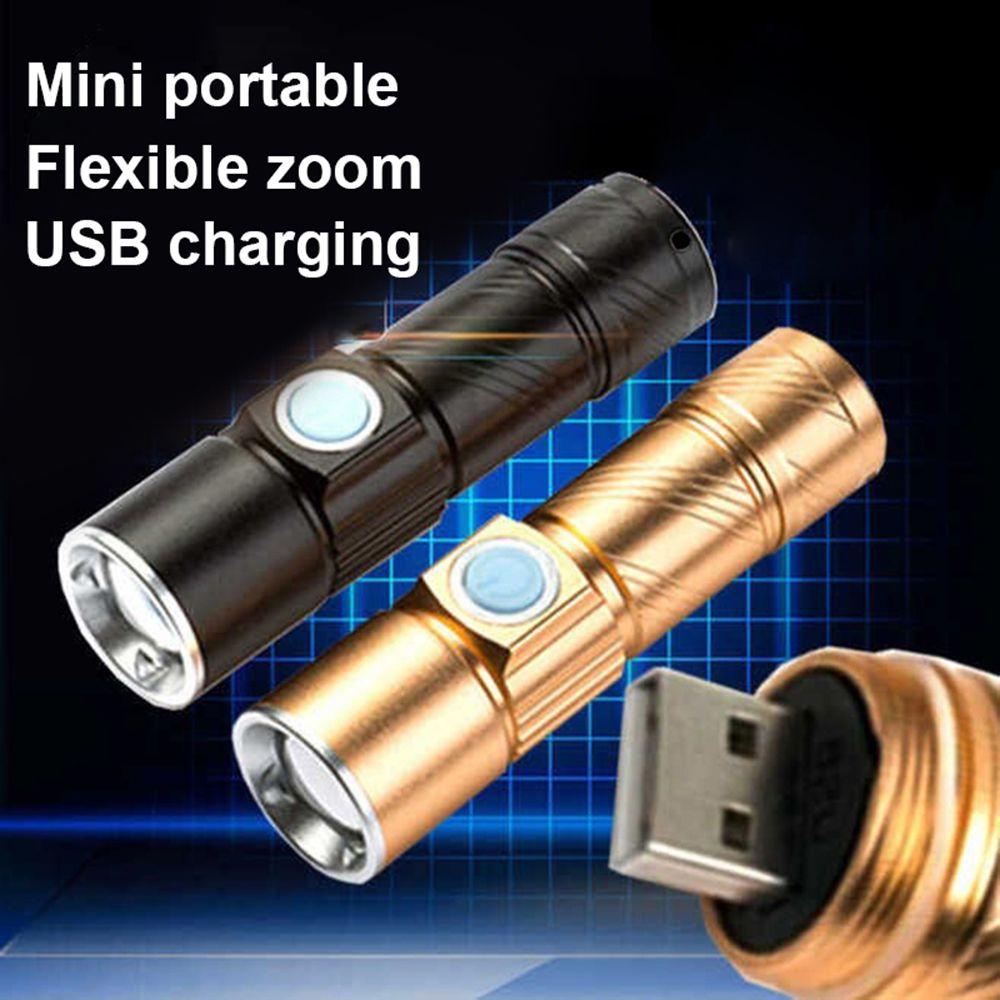 Đèn Pin LED Mini Bằng Hợp Kim Nhôm Siêu Sáng Chống Thấm Nước