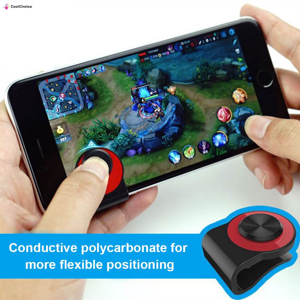 Game Joystick Mobile Phone Gaming Rocker Joypad Tablet Controller with Clip for King of Glory