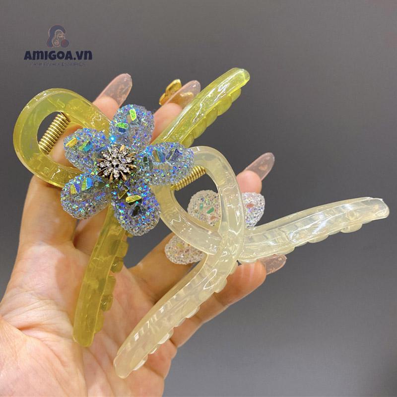 ✨✨Kẹp Tóc Hoa Cỡ Lớn Thanh Lịch Cao Cấp Cho Nữ