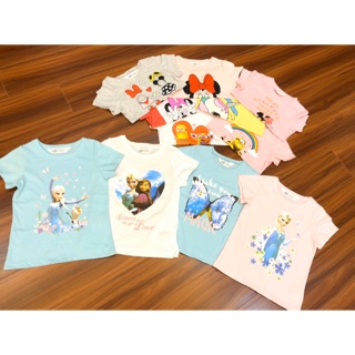 Combo áo Elsa và mickey cho bé