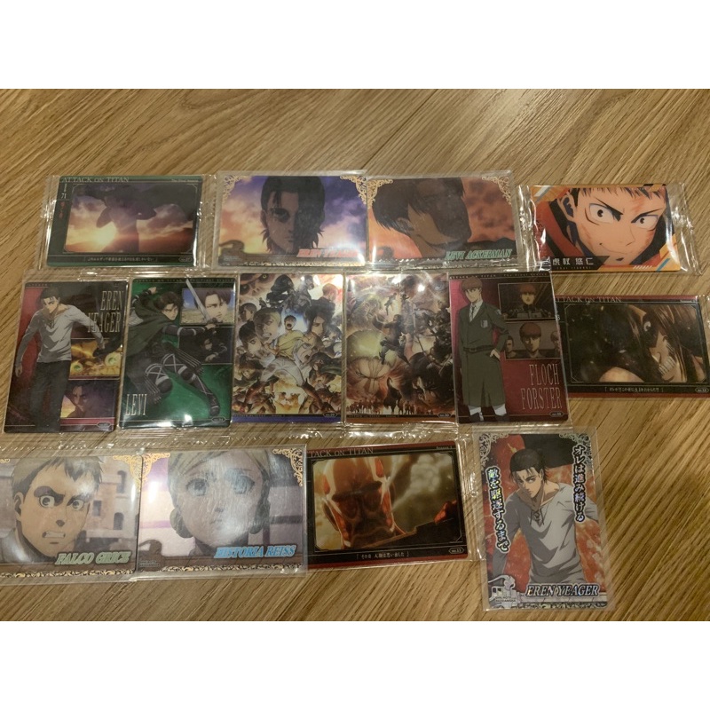 Card Attack On Titan Chính Hãng - Thẻ Bài Attack On Titan
