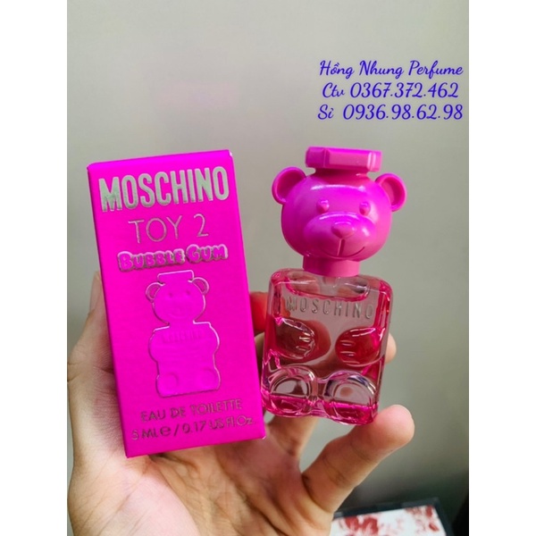 Nước hoa mini nữ Moschino Toy 2 Bubble Gum EDT 5ml