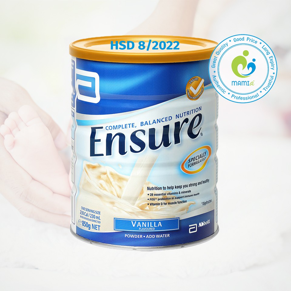 Sữa Ensure Úc 850g