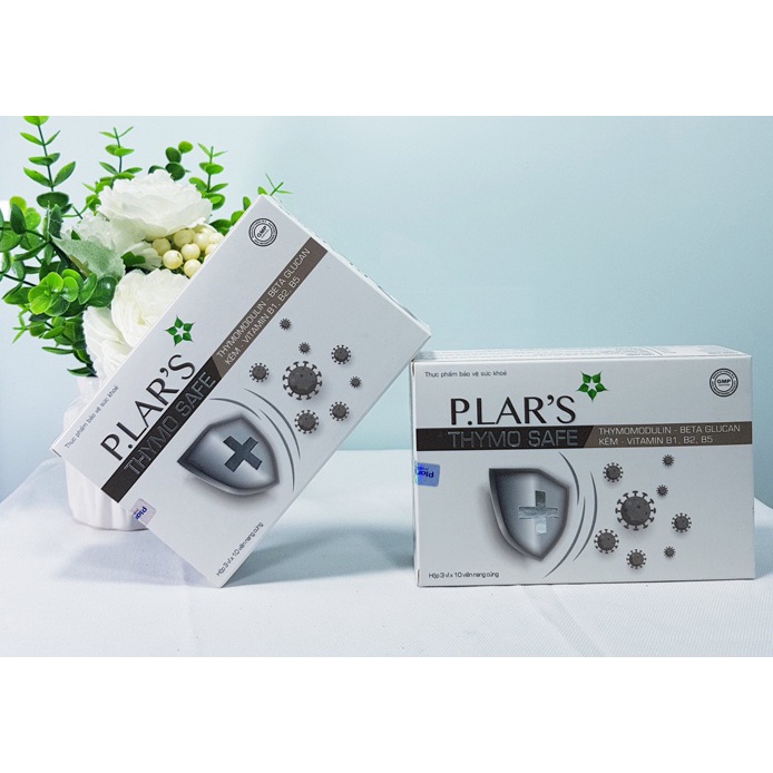 [CHÍNH HÃNG ]P.LAR'S Thymosafe - Tăng Sức Đề Kháng - Hộp 30 viên
