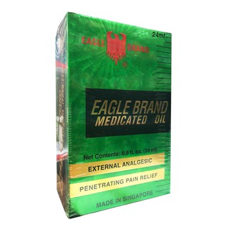 Dầu Gió Xanh Singapore Con Ó Eagle Brand