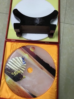 Đồng điếu ngọc onyx 30cm