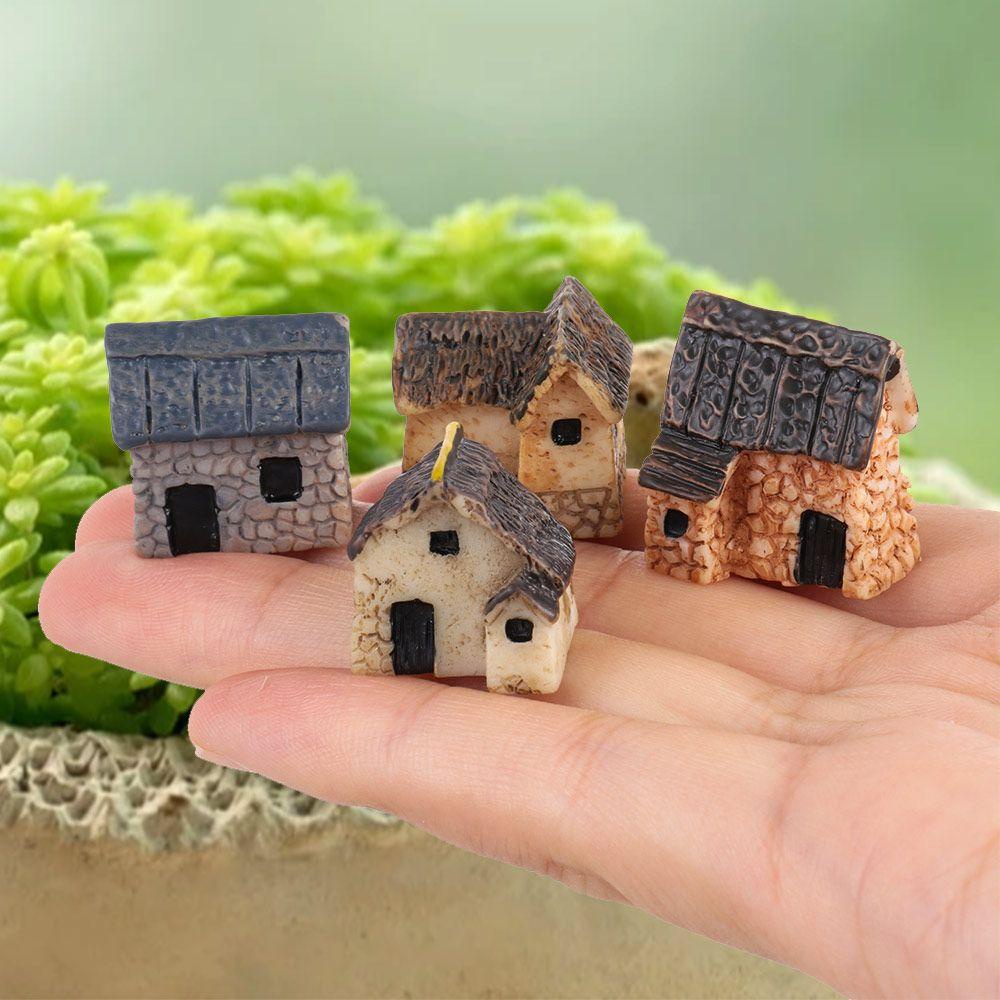YNATURAL Đồ trang trí Ngôi Nhà Nhỏ Dùng Trang Trí Sân Vườn DIY