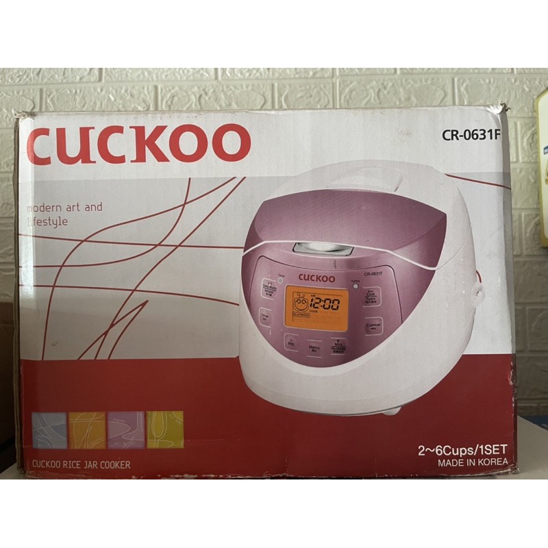 Nồi cơm Điện tử Cuckoo CR-0631F 1L