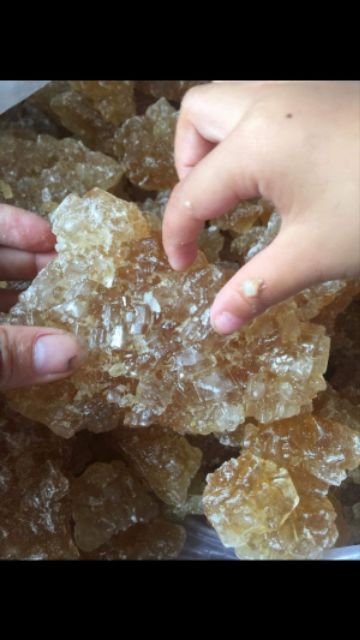 Đường phèn mật mía Nghệ An kết tinh tự nhiên nguyên tảng