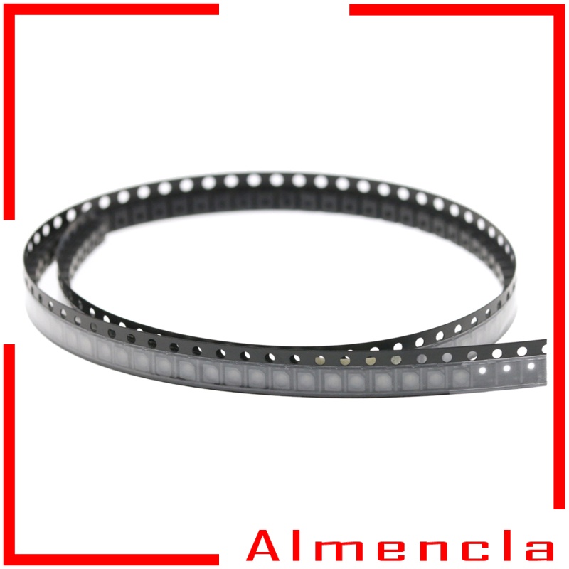 Set 100 Đèn Led Đi Ốt 3528 1210 Smd Ánh Sáng Trắng