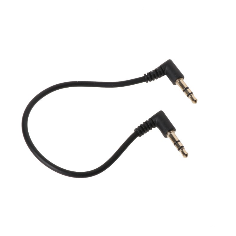 Dây Cáp Âm Thanh 90 Độ 3.5mm Cho Xe Hơi