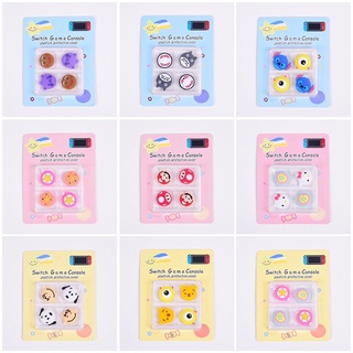 Set 4 Núm Bọc Analog Cho Tay Cầm Nintendo Switch Oled / v2 / Switch Lite