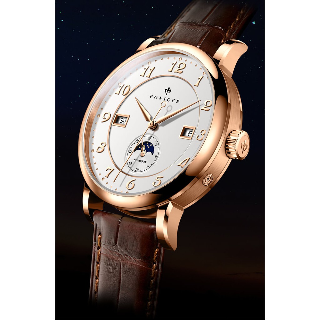 Đồng hồ nam chính hãng Poniger P9.15-1