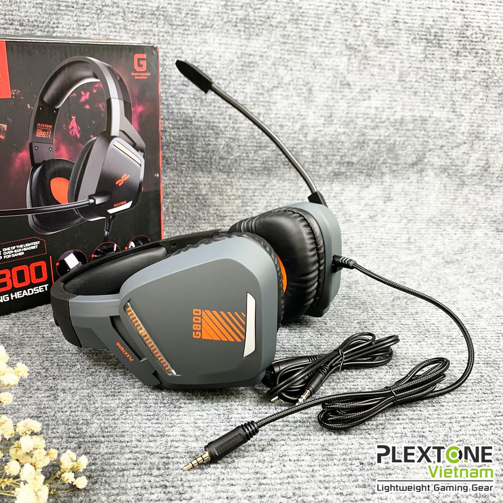 [Chính hãng] Tai nghe Gaming Chụp Tai Plextone G800 có Mic hỗ trợ chơi game PUBG COD