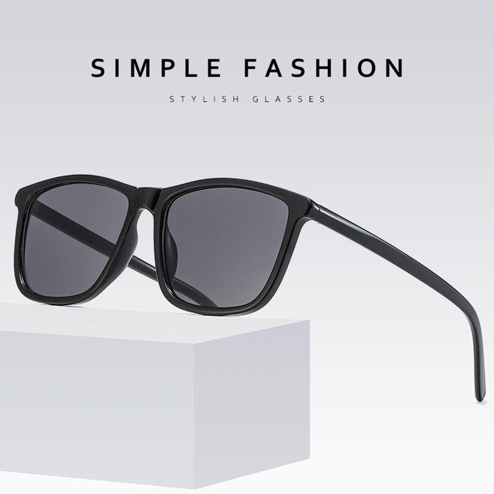 Kính Mát Hình Vuông Chống Tia UV400 Phong Cách Hàn Quốc Cổ Điển Thời Trang Cho Nữ