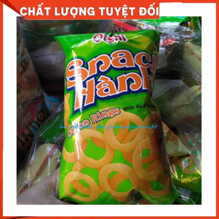 [Mã GROSALE5 giảm 10% đơn 150K] Bim bim Snack Hành 75g Siêu to khổng lồ