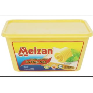 Bơ thực vật Meizan hộp lớn 800g