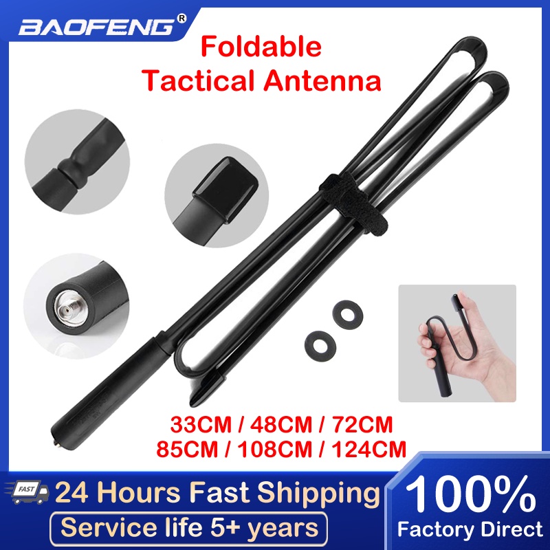 Ăng Ten BAOFENG CS UV 5R UV82 UV-888S UV10R SMA Băng Tần Kép Cho Bộ Đàm BAOFENG CS