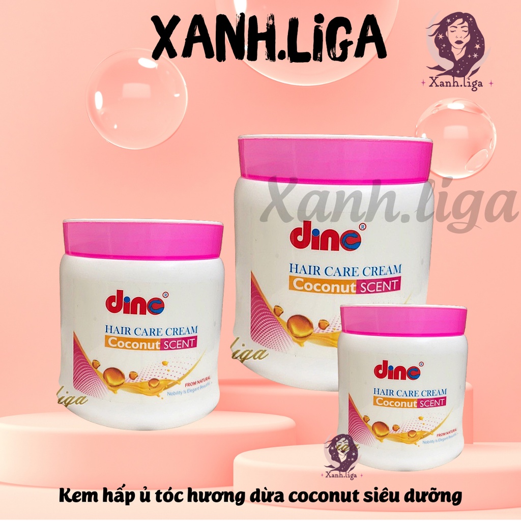 Ủ dưỡng tóc, Dầu xả dưỡng tóc hấp ủ tóc phục hồi hư tổn, kem xả dưỡng tóc mềm mượt hương Dừa Coconut