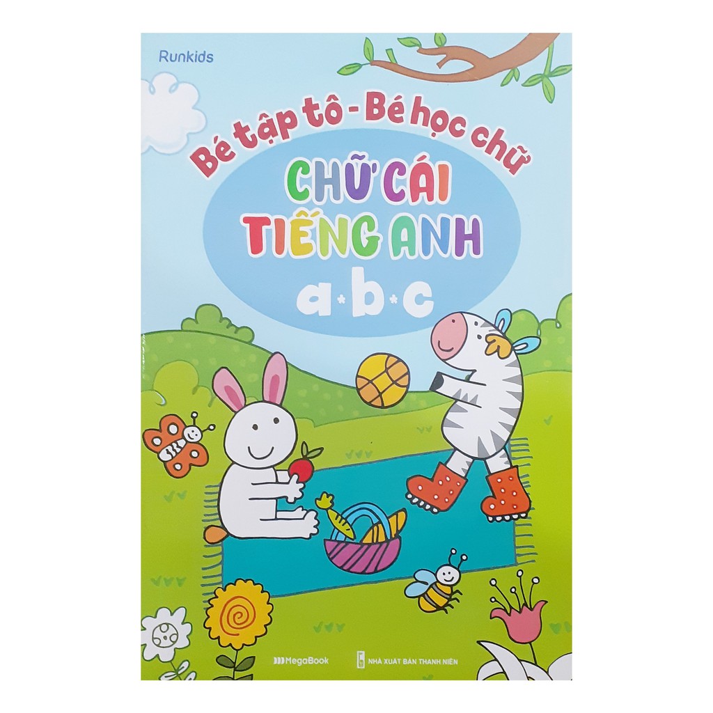 Sách - Bé Tập Tô - Bé Học Chữ - Chữ Cái Tiếng Anh