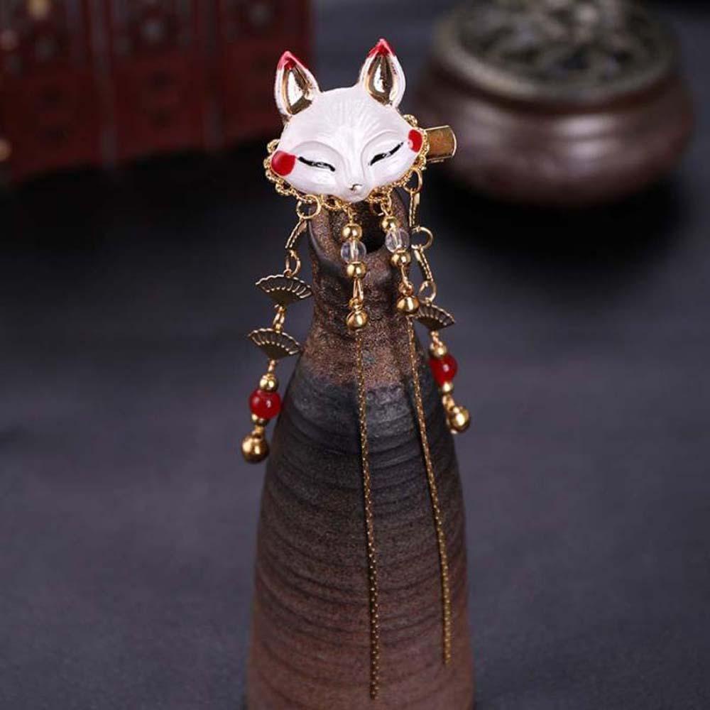 Trâm Cài Tóc Hình Thỏ Phong Cách Hanfu Cổ Điển 2Lip