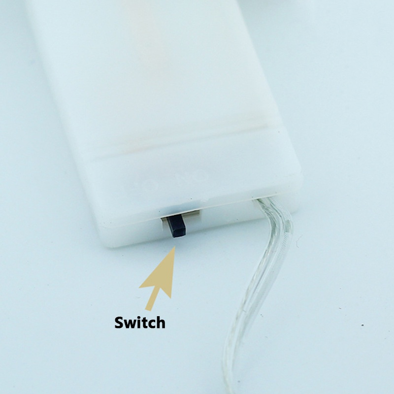 Dây Đèn Led Yr-20 Bóng Màu Bạc Trang Trí Nhà Cửa / Tiệc Cưới