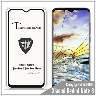 Kính cường lực 9d cho xiaomi redmi note 8 / note 8 pro full màn full keo