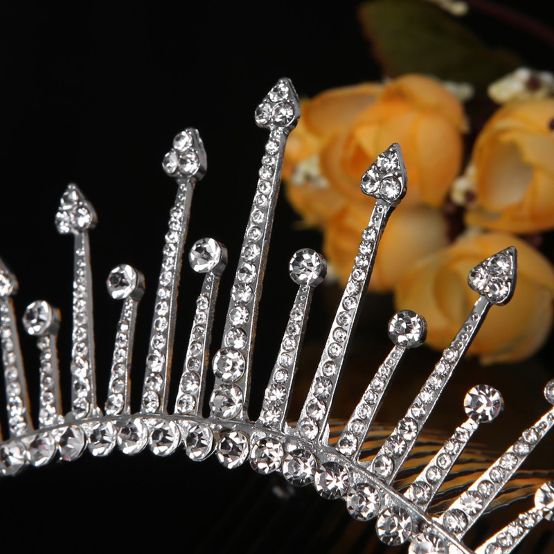 Lược cài tóc đính đá sang trọng dành cho cô dâu