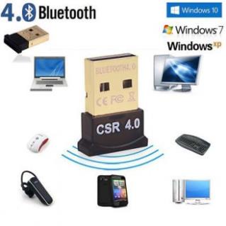 USB Bluetooth 4.0 cho PC -Card Bluetooth Mini kết nối USB 4.0 - Thu phát bluetoothcho máy tính laptop...