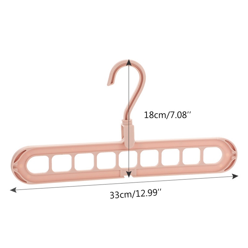 Giá Đỡ Treo Quần Áo 9 Lỗ Gấp Gọn Tiện Dụng