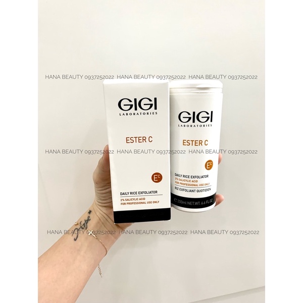 Bột tẩy tế bào chết gạo hàng ngày GIGI Ester C