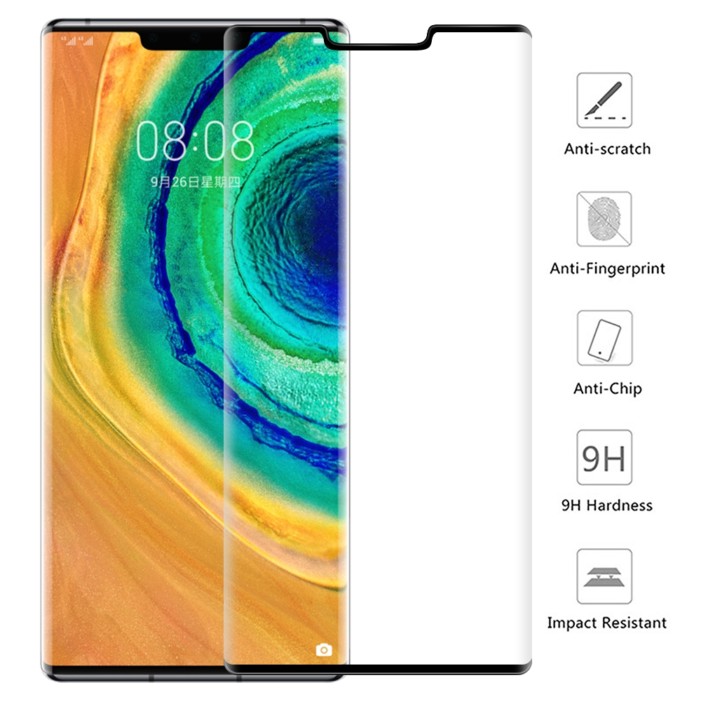 Tấm kính cường lực viền cong bảo vệ màn hình cho Huawei Mate 20 30 Pro/P30 Pro