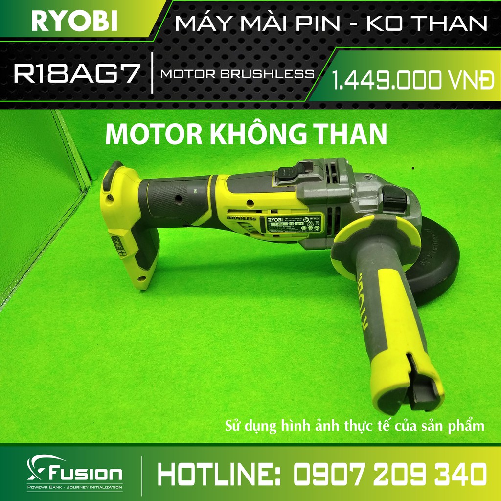 MÁY MÀI RYOBI  /  BH 6 Tháng