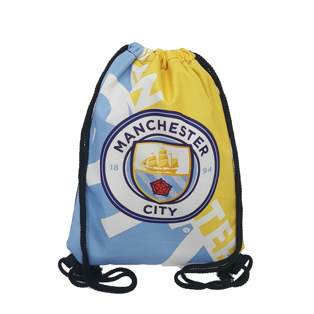 Balo dây rút Football TROY FB hình logo câu lạc bộ bóng đá Manchester City