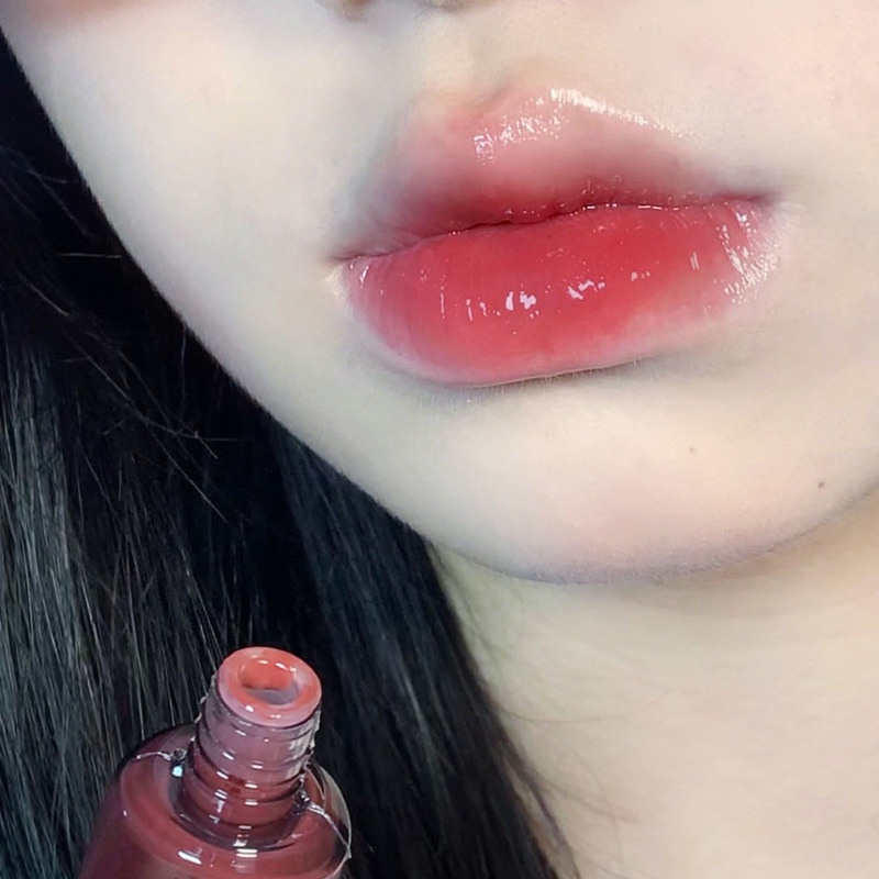 Son Môi Đất Sét Trong Suốt Lâu Trôi Tạo Hiệu Ứng Trang Điểm Đáng Yêu