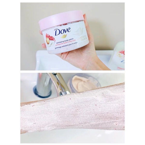 TẨY TẾ BÀO CHẾT DOVE EXFOLIATING BODY POLISH 225ml