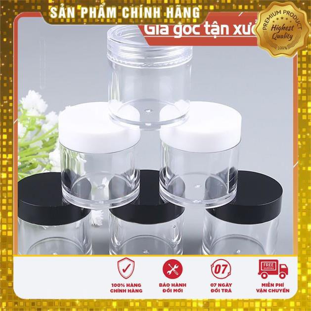 Hủ Đựng Kem ❤ TRÙM SỈ ❤ Hũ nhựa thân cao 10g chiết mỹ phẩm , phụ kiện du lịch