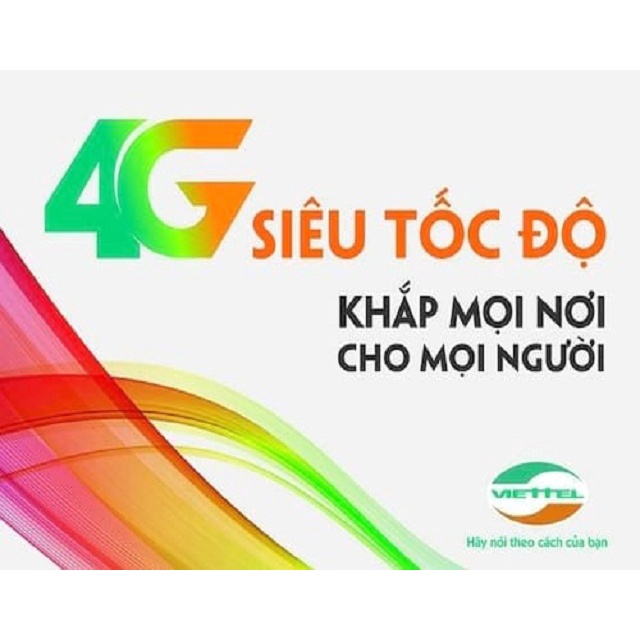 Sim 4G Viettel Umax50, 12Umax90, 12ST90N, 12ST60N, D500 Max DATA miễn phí 14 tháng không phải nạp tiền