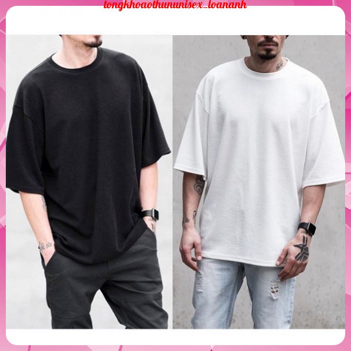 Áo thun trơn tay lỡ nam nữ ,Áo phông trơn Bacsic tay lỡ freesize 65kg đủ màu cho các bạn thỏa sức lựa chọn.
