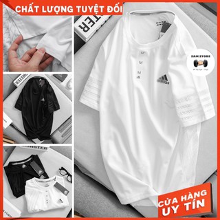 Áo Thun Thể Thao Phối Lưới Lỗ Tay Hông - [HÌNH THẬT] - Áo Thun Lạnh Phối Lưới Độc Đáo, Áo Thun Thể Thao Đơn Giản
