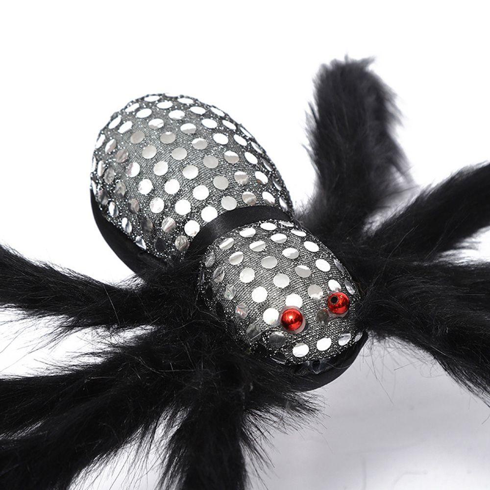 Nhện Nhồi Bông Khổng Lồ Trang Trí Halloween