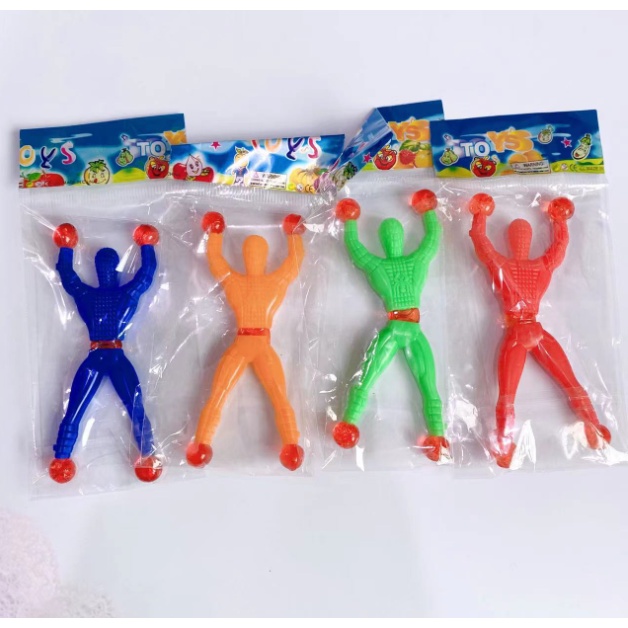 Combo đồ chơi người nhện dính tường vui nhộn cho bé