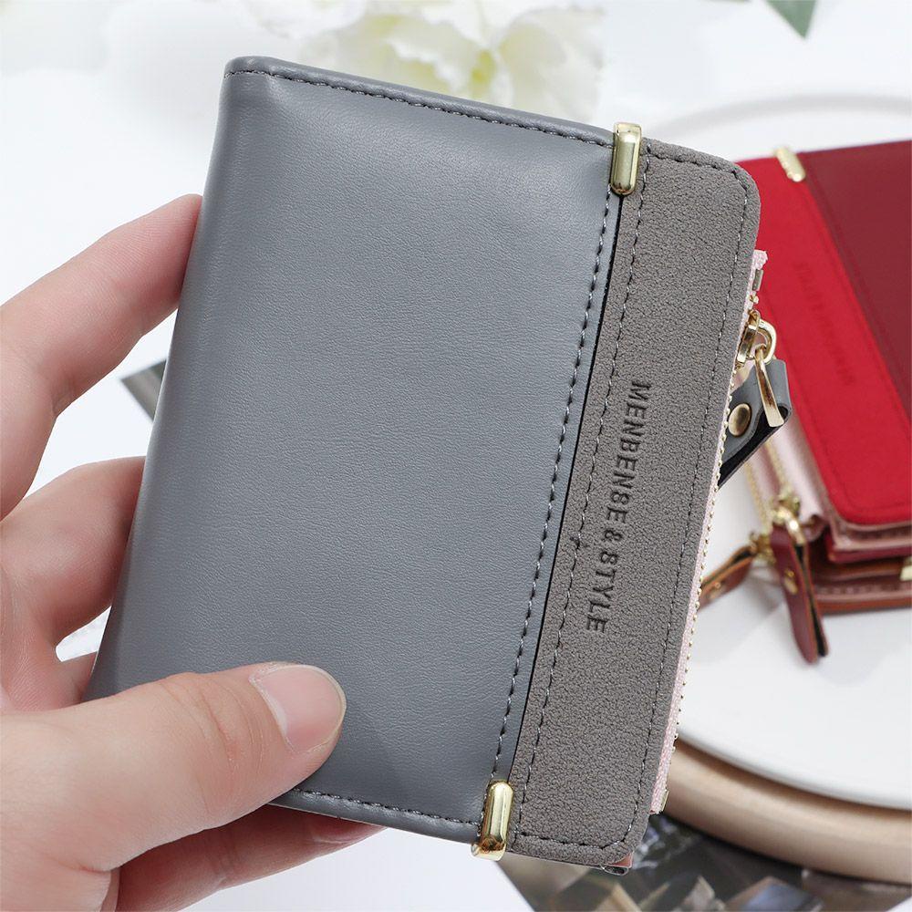 Ví Ngắn Đựng Thẻ Thiết Kế Xinh Xắn Cho Nữ Giá Đỡ