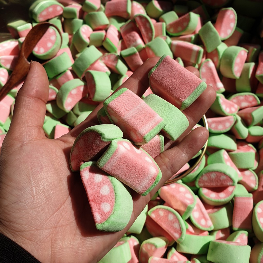 Kẹo Bông Marshmallow Túi 1kg (Giao Ngẫu Nhiên)