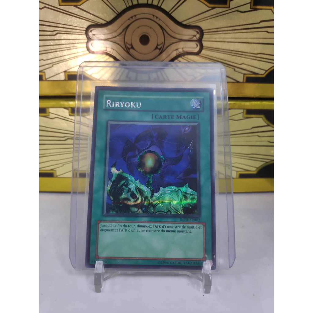 [ Dưa Hấu Yugioh ] Lá bài thẻ bài Riryoku - Secret Rare - Tặng bọc bài nhựa bảo quản