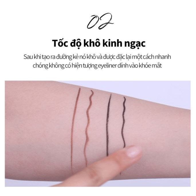 [SISTER ANN] PERFECT EDGE BRUSH PEN LINER (2 Màu Tùy Chọn) | BigBuy360 - bigbuy360.vn